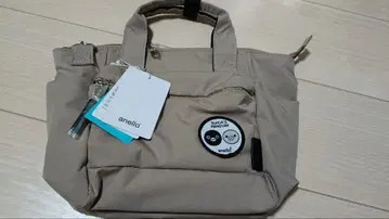 새상품 수박 펭귄 anello 베이지 숄더백