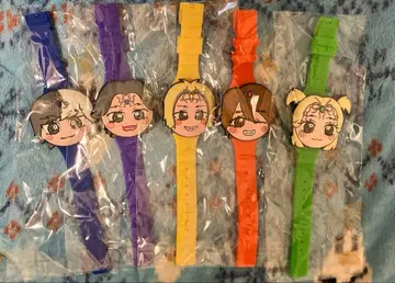 하라주쿠 페스티벌 리얼 피스 풀세트 마스코트 워치 5개