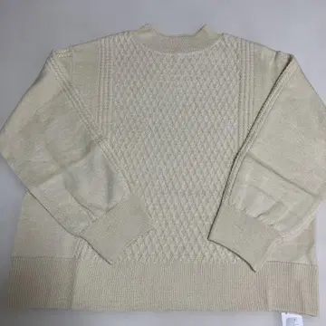 새상품 긴팔 니트 5L 양모 알파카