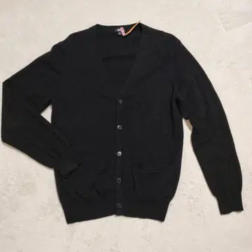 새상품급! 유니클로 캐시미어 100% 가디건 M 사이즈 블랙
