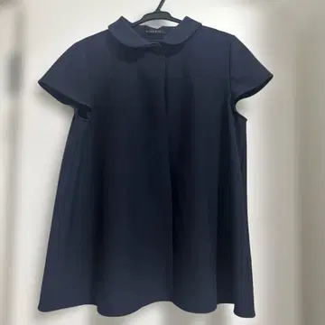 KEINA RITA 네이비 반팔 셔츠