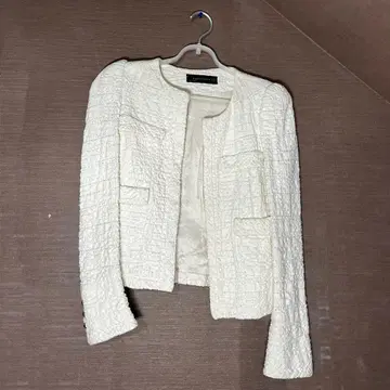 ZARA WOMAN 봄 아우터 코트 화이트