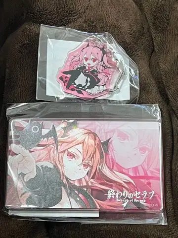 종말의 세라프 복권 타임 아크릴 블록 아크릴 키링 쿠루루