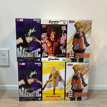 소년지 모음 볼트, 격투가, 원펀맨, 히에이 피규어