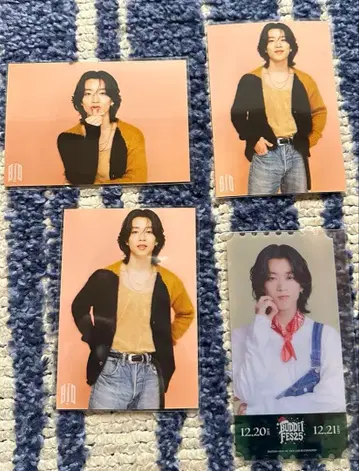 BUDDiiS SHOOT 클리어 픽처 티켓 브로마이드