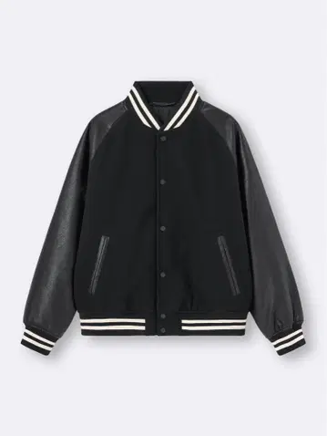 GU 코지 멜톤 스타디움 점퍼 블랙 XL