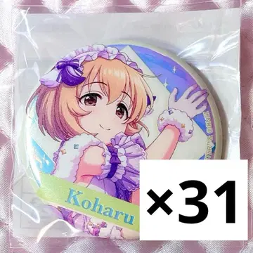 아이돌 마스터 신데렐라 걸스 코가 코하루 오로라 캔뱃지