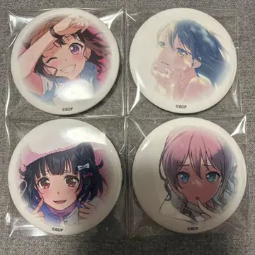 뱅드림 신자와 수전 캔뱃지 Poppin'Party 포피파 세트