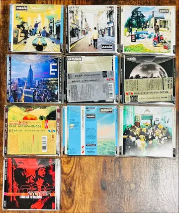 레어 단종 새상품급! Oasis 오아시스 일본 국내반 CD 10작 세트