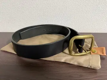 minca 도치기 가죽 40mm 하네스 가죽 벨트 32in 블랙