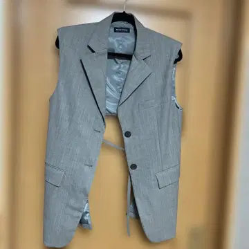 MAISON SPECIAL 그레이 베스트 M