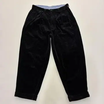 BEAMS 코듀로이 팬츠 블랙 S