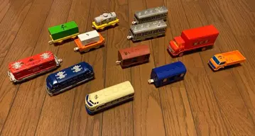 구 타미 프라레일 차량 12량 세트 일본제 동력차 2대 작동 불가