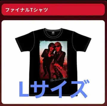 B'z LIVE-GYM 2025 파이널 셔츠 L