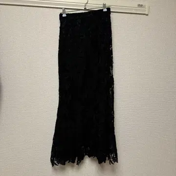 rienda 케미컬 레이스 머메이드 스커트