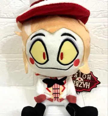 해즈빈 호텔 앉아 봉제 인형 라운드 원 한정판 루시퍼