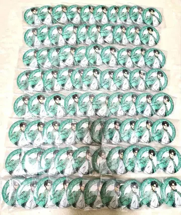 진격의 거인 리바이 에스크 캔뱃지 80개