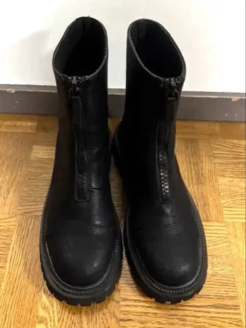 안티카 프론트 지퍼 부츠 41