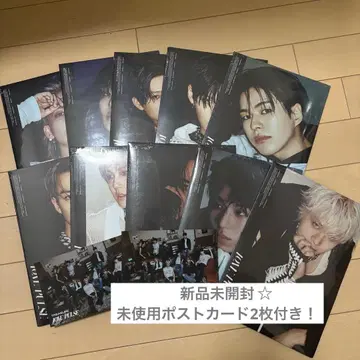 TREASURE LOVEPULSE 10장 세트 미사용 엽서 포함(2장)