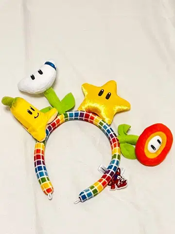 새상품급 USJ 캐릭터 머리띠 마리오