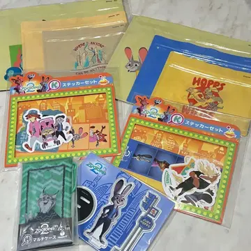 [ 익명 ] 주토피아2 아크릴 스탠드 멀티 케이스 스티커 세트 주디