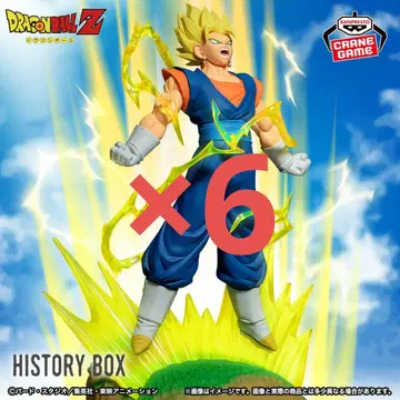 드래곤볼 Z 베지트 피규어 HISTORY BOX 6개 세트