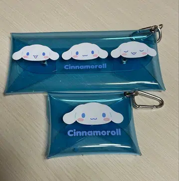 시나모롤 클리어 파우치 2개 세트