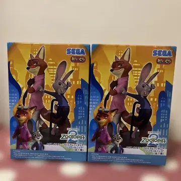 주토피아2 ACT/CTU 프리미엄 피규어 주디&닉 2개 상자 세트