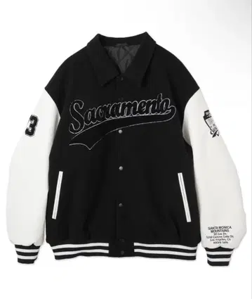 WEGO/멜톤 와펜 바시티 자켓