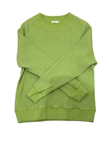 Jackman / JM7200 와플 미드넥 M 사이즈 라임 그린