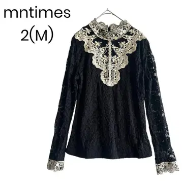 레이스 상의 자수 상의 하이넥 클래시컬 포멀 1501