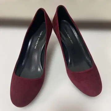 FABIO RUSCONI 스웨이드 하이힐