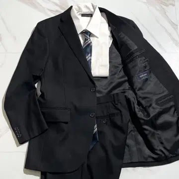 [ 미사용급 ] NEW YORKER 블랙 포멀 수트 셋업 블랙