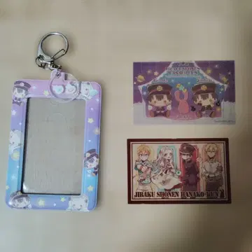 지박소년 하나코 군 카드 홀더 클리어 스티커