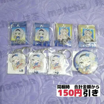 [ C583 ] 시오리바 루리 극락탕 DMM 키링 묶음 판매 니지산지