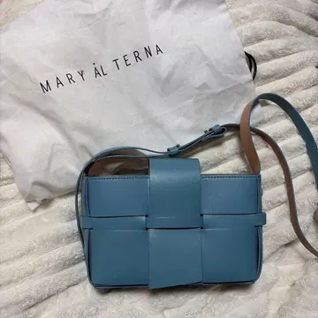 MARY ALTENA 블루 숄더백