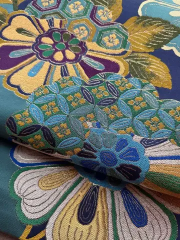 후쿠로 오비 블루 꽃