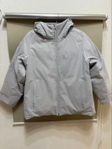 UNIQLO 하이브리드 다운 파카 3XL 라이트 그레이