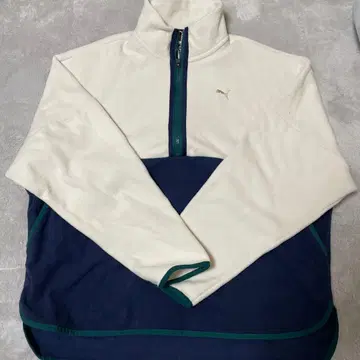 Puma 하프 지퍼 플리스 트레이너