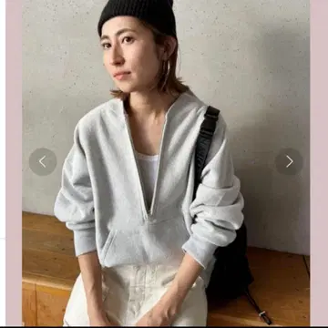 완판 Champion / 챔피온 별주 하프 ZIP 리버스 위브