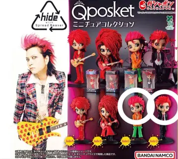 hide Qposket 미니어처 컬렉션 C.D 2점 세트