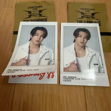 RIKU 스티커 카드 카운콘 시크릿 노멀 2점 세트