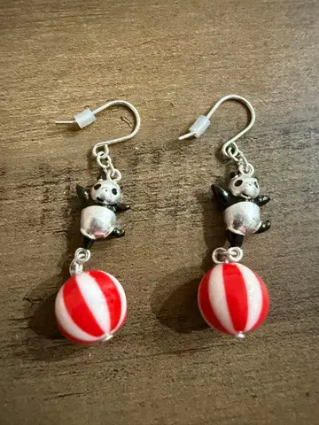 팬더 팬더 귀걸이