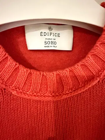 에디피스 소호 오렌지 니트