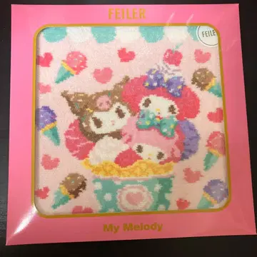 FEILER 페이러 새상품 산리오 콜라보 마이멜로디&쿠로미&피아노