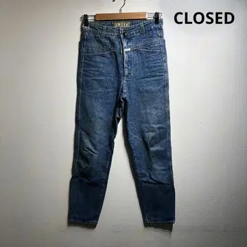 closed 하이웨스트 데님 청바지 구제 빈티지