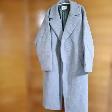 Demi-Luxe BEAMS 그레이 더블 버튼 코트