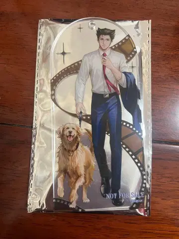 역전재판 중국 한정판 아크릴 카드 특전 나루호도