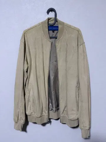 URBAN RESEARCH 베이지 스웨이드 점퍼 40