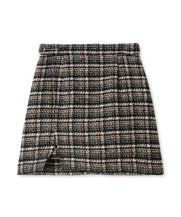 lily brown 릴리 브라운 체크 미니 스커트 숏 팬츠 네이비